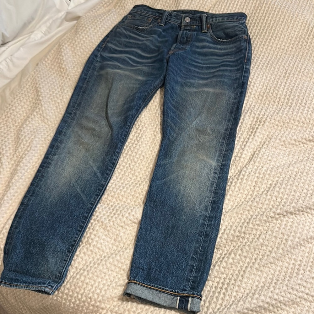 Levi's 29x30 501T (taper) Selvedge Men's Jeans